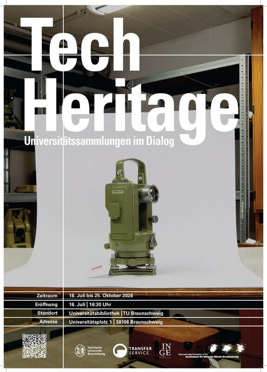 Ausstellungsplakat. Bild: TU Braunschweig Ausstellungsplakat. Bild: TU Braunschweig