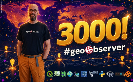 3000 Posts. Bild: Julia Paduschek & KI. Quelle: geoObserver aka M. Elstermann