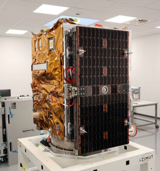 ATHENE-1 fertig integriert und bereit zur Abreise. © UniBw München