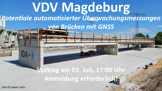Fertiggestellte Forschungsbrücke in Bautzen. Bild © Fabian Collin 
