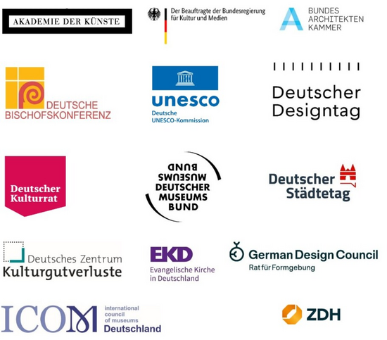 Die Logos der Unterzeichner