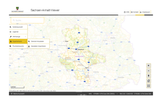 Bild: Landesamt für Vermessung und Geoinformation Sachsen-Anhalt (LVermGeo) Bild: Landesamt für Vermessung und Geoinformation Sachsen-Anhalt (LVermGeo)